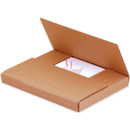 12 x 10 <span class='fraction'>1/2</span> x 2" Kraft Easy-Fold Mailers