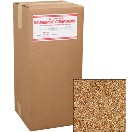 Gritless Sweeping Compound - 50 lb. Bag