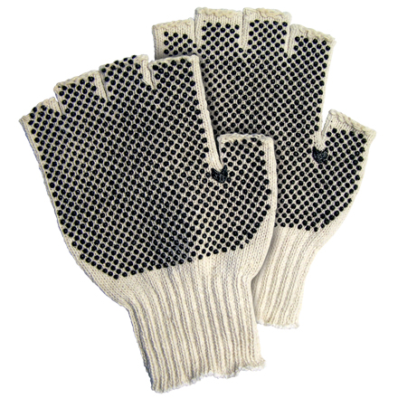 Fingerless PVC Dot Knit