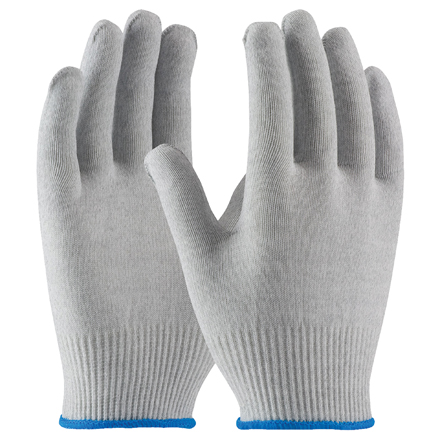 ESD Uncoated Nylon Gloves - Large
