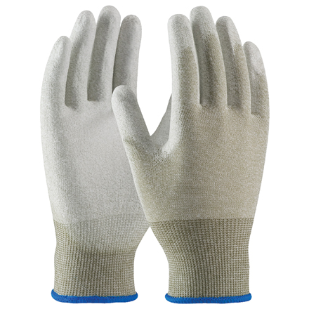 ESD Palm Coated Nylon Gloves - Small