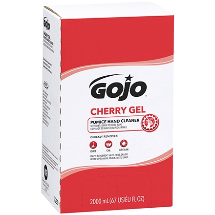 GOJO<span class='afterCapital'><span class='rtm'>®</span></span> Cherry Gel Pumice Hand Cleaner - 2,000 mL