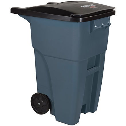 Rubbermaid<span class='rtm'>®</span> Brute<span class='rtm'>®</span> Roll Out Container - 50 Gallon, Gray