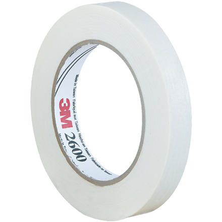 3/4" x 60 yds. 3M<span class='tm'>™</span> 2600 Masking Tape