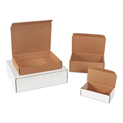 ZSZMFH 28 Pack 9x6x3 inches Shipping Boxes Brown Corrugated Cardboard Box Literature Mailer 